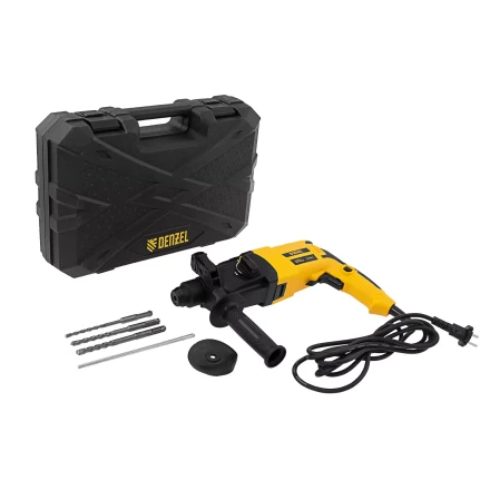 Перфоратор электрический Denzel RHH-600-22, SDS-plus, 600 Вт, 2,5 Дж, 2 реж. 26602 купить в Ханты-Мансийске