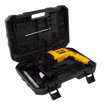 Перфоратор электрический Denzel RHH-600-22, SDS-plus, 600 Вт, 2,5 Дж, 2 реж. 26602 купить в Ханты-Мансийске