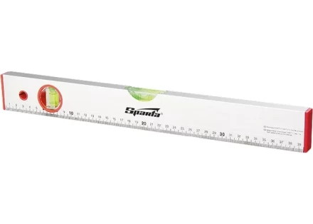 Уровень алюминиевый 400 мм 2 глазка линейка  SPARTA 35104 купить в Ханты-Мансийске