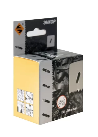 Коронка Bi-Metal Ф68 мм М3 Энкор 24168 купить в Ханты-Мансийске