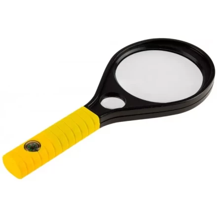 Лупа STAYER &quot;MASTER&quot;, пластиковый корпус, 2-х/6-и кратное увеличение, диаметр 90мм 40530-90 купить в Ханты-Мансийске