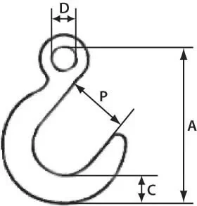 Строп 1СЦ-2.0 т. L=1.50м 8 кл кч с широким зевом купить в Ханты-Мансийске