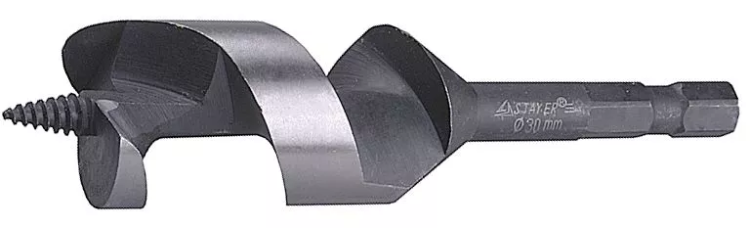Сверло STAYER спиральное по дереву, шестигранный хвостовик, 27x130мм 29480-130-27 купить в Ханты-Мансийске