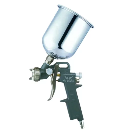 Краскораспылитель с верхним алюминиевым бачком 600ml (сопло 1,5/1,8/2,0/2,5) купить в Ханты-Мансийске