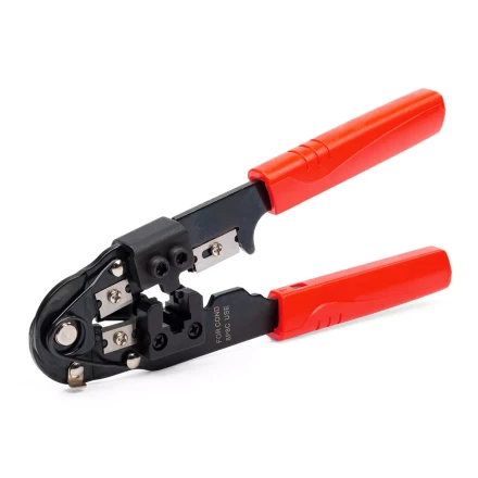 Кримпер многофункциональный КВТ JT-210 со встроенным модулем для обжима RJ-45 (84824) купить в Ханты-Мансийске