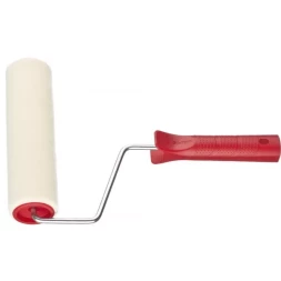 Валик ЗУБР &quot;МАСТЕР&quot; &quot;ВЕЛЮР&quot;, 100% шерсть, ворс 4мм, ручка 6мм, d=40/180мм 03535-18