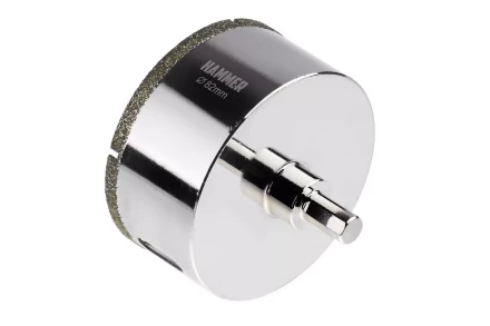Коронка алмазная HAMMER Ф82мм HEX(DHS82.0*65/5) купить в Ханты-Мансийске