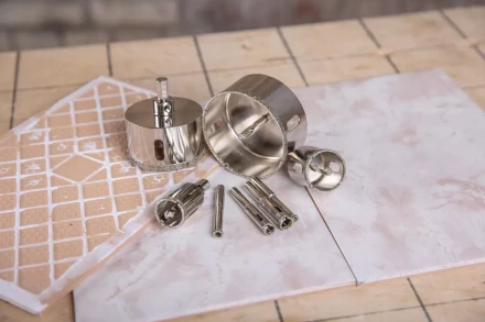 Коронка алмазная HAMMER Ф82мм HEX(DHS82.0*65/5) купить в Ханты-Мансийске