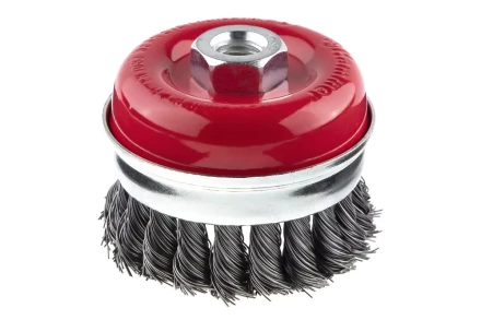 Кордщетка HAMMER чаша 75мм для УШМ витая сталь (207-110) купить в Ханты-Мансийске