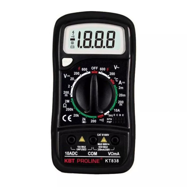 Мультиметр цифровой KT838 PROLINE КВТ купить в Ханты-Мансийске