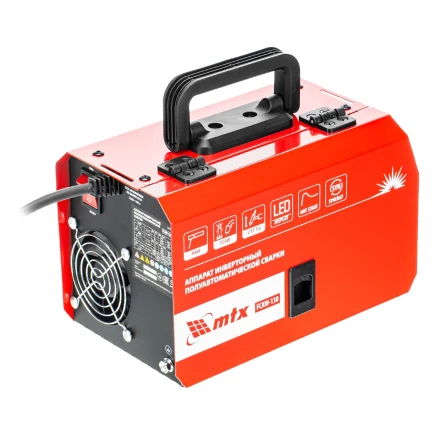 Аппарат инвертор. полуавтомат. cварки FCAW-130, 130 А, ПВ 60%// MTX 94300 купить в Ханты-Мансийске