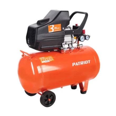 Компрессор масляный поршневой прямой привод Patriot PP 50-260 PRO купить в Ханты-Мансийске