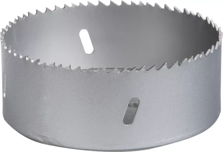 Коронка ЗУБР &quot;ЭКСПЕРТ&quot; биметаллическая, быстрорежущая сталь, глубина сверления до 38мм, d-114мм 29531-114_z01 купить в Ханты-Мансийске