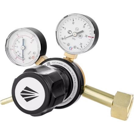 Регулятор расхода газа универсальный Сварог У-30/АР-40-5, манометр с поверкой													 купить в Ханты-Мансийске