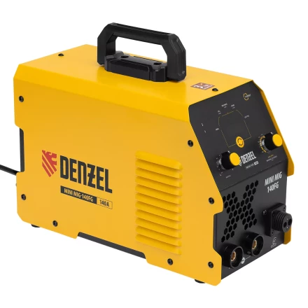 Аппарат инвертор. полуавтомат. сварки Denzel Mini MIG-140FG 94322, 140 А, ПВ 60% купить в Ханты-Мансийске