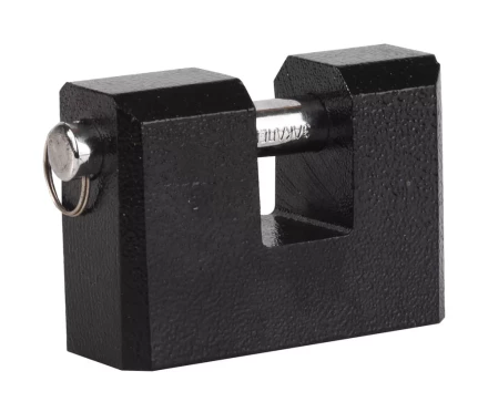 Замок навесной ЗУБР &quot;МАСТЕР&quot; усиленный, дисковый механизм секрета, ключ 7 PIN, дужка d-14мм, 90мм 3720-3_z01 купить в Ханты-Мансийске