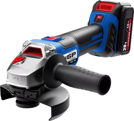 Машина углошлифовальная аккумуляторная BL-motor 2 АКБ AB-125-42 серия ПРОФЕССИОНАЛ купить в Ханты-Мансийске