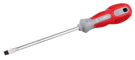 Отвертка ЗУБР &quot;ЭКСПЕРТ&quot; Cr-V, SL 6,5х100мм 25251-06-100 купить в Ханты-Мансийске