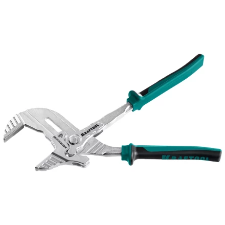 Клещи переставные-гаечный ключ с двухкомпонентными рукоятками и пластиковыми накладками 22069 купить в Ханты-Мансийске