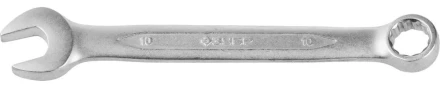 Ключ ЗУБР &quot;ПРОФИ&quot; гаечный комбинированный, Cr-V сталь, хромированный, 10мм 27022-10 купить в Ханты-Мансийске