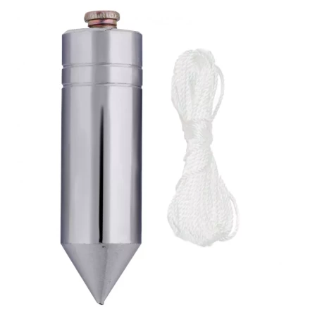 Отвес цилиндрический 300 г шнур 5 м Matrix 84888 купить в Ханты-Мансийске