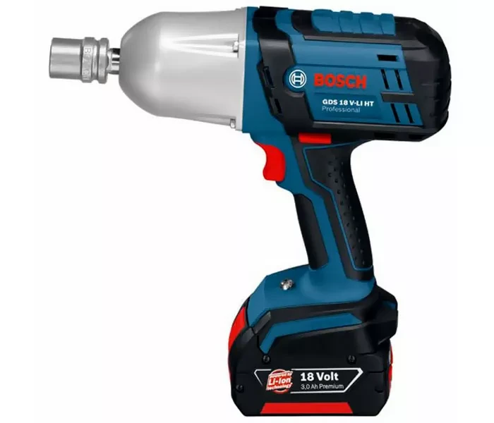 Гайковерт аккумуляторный ударный BOSCH GDS 18 V-Li HT 2х4 Ач в кейсе купить в Ханты-Мансийске