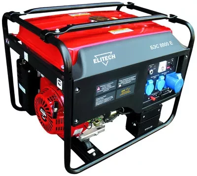 Бензогенератор Elitech БЭС 8000 Е купить в Ханты-Мансийске