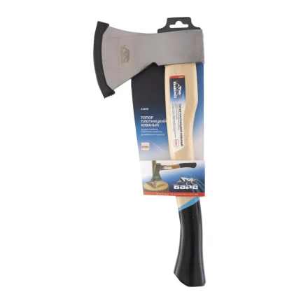 Топор плотницкий кованый деревянная рукоятка 1000гр пескоструйное покрытие полотна БАРС 21656 купить в Ханты-Мансийске