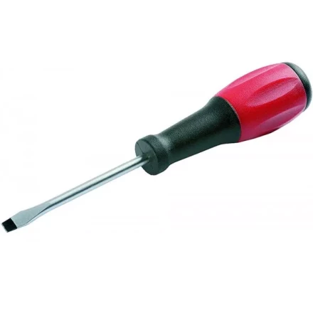 Отвертка ЗУБР &quot;МАСТЕР&quot;, хром-ванадиевая сталь, эргономичная двухкомпонентная рукоятка, SL 3,2х100мм 25231-03-10 купить в Ханты-Мансийске