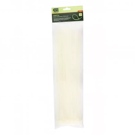 Хомуты 370х3,6 мм пластиковые белые 100 штук СИБРТЕХ 45533 купить в Ханты-Мансийске