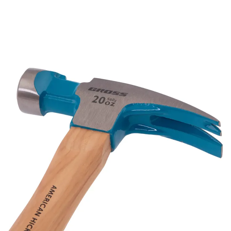 Молоток-гвоздодер,560 г Gross 10419, угол 75, магнит, обрезиненная рукоятка AMERICAN HICKORY купить в Ханты-Мансийске
