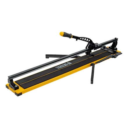 Плиткорез рельсовый Denzel 1000х16мм, каретка на подш., стальная станина, усил. рукоятка-пенал 877018 купить в Ханты-Мансийске