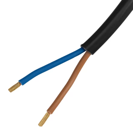 Шнур сетевой Denzel Energy Series, ПВС, 1,5 м, 2 x 1,5 мм, с неразборной вилкой, черный, 3 м, 37669 купить в Ханты-Мансийске