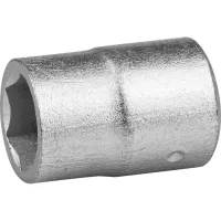 Головка торцовая НИЗ (1/2"), 40Х, шестигранная, оцинкованная, 17мм 2772-17