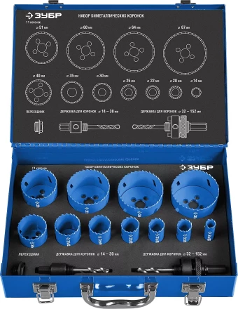 Наборы биметаллических коронок серия ЭКСПЕРТ купить в Ханты-Мансийске