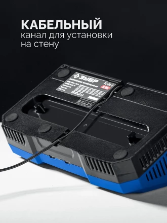 ЗУБР Turbo CHARGE, 20 В, 2 порта, 2 х 9 А, зарядное устройство для LMS АКБ, ПРОФЕССИОНАЛ (TC-20-2) купить в Ханты-Мансийске