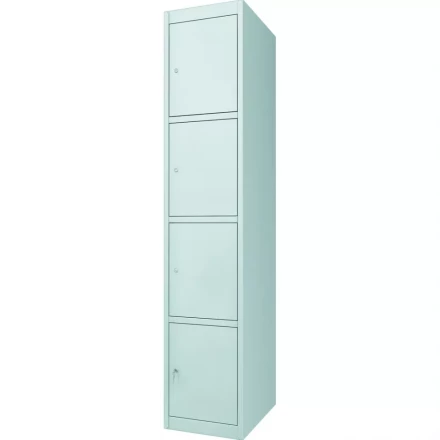 Шкаф металлический вещевой ШВ-4 4 двери замки 97418 купить в Ханты-Мансийске