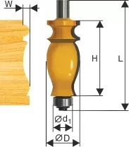 Фреза кромочная фигурная ф254х41мм хв 12мм 10578 купить в Ханты-Мансийске