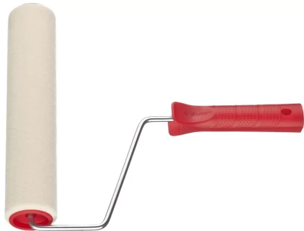 Валик ЗУБР &quot;МАСТЕР&quot; &quot;ВЕЛЮР&quot;, 100% шерсть, ворс 4мм, ручка 6мм, d=40/240мм 03535-24 купить в Ханты-Мансийске