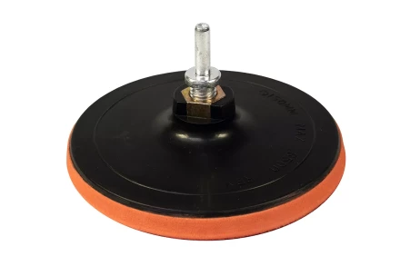 Тарелка опорная Ф150 мм М14 для УШМ липучая основа мягкая адаптер 51543 купить в Ханты-Мансийске