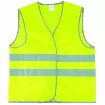 Жилет сигнальный, желтый, размер XL  СИБРТЕХ 89515 купить в Ханты-Мансийске