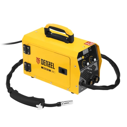 Аппарат инвертор. полуавтомат. сварки Mini MIG-135, 130 А, ПВ 60%// Denzel 94308 купить в Ханты-Мансийске