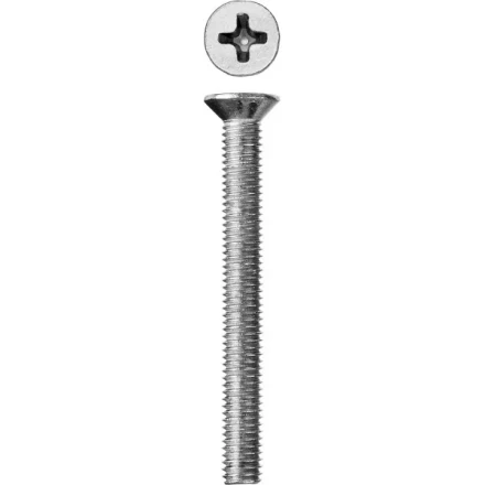 Винт ЗУБР &quot;МАСТЕР&quot; DIN 965, класс прочности 4.8, оцинкованный, M5x45мм, 5кг 303110-05-045 купить в Ханты-Мансийске