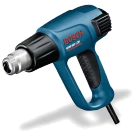 Фен строительный BOSCH GHG 660 LCD 2 насадки купить в Ханты-Мансийске