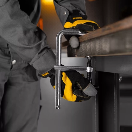 Струбцина F-образная Denzel, 80x150мм, кованая 20464 купить в Ханты-Мансийске