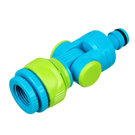 Адаптер штуцерный Palisad, шарнирный, с переключателем, 1/2-1&#039;&#039;, Luxe 65781 купить в Ханты-Мансийске