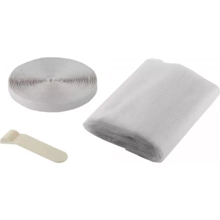 Сетка STAYER "COMFORT" противомоскитная для окна, с крепежной лентой, белая, ПЭТ, 1,1 х 1,3м 12480-11-13 купить в Ханты-Мансийске