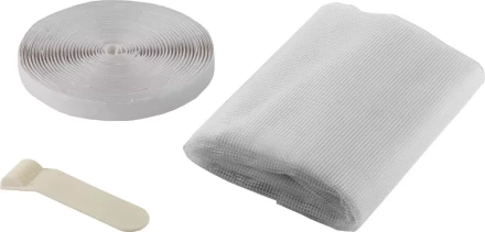 Сетка STAYER "COMFORT" противомоскитная для окна, с крепежной лентой, белая, ПЭТ, 1,1 х 1,3м 12480-11-13 купить в Ханты-Мансийске