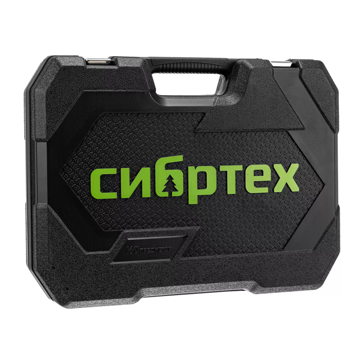Набор инструментов Сибртех 14172, 1/2", 3/8", 1/4", пластиковый кейс 160 предм. купить в Ханты-Мансийске
