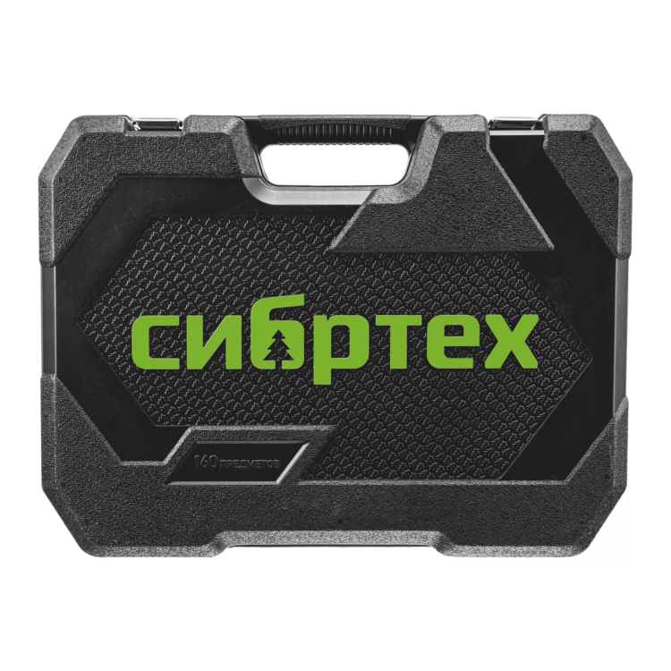 Набор инструментов Сибртех 14172, 1/2", 3/8", 1/4", пластиковый кейс 160 предм. купить в Ханты-Мансийске